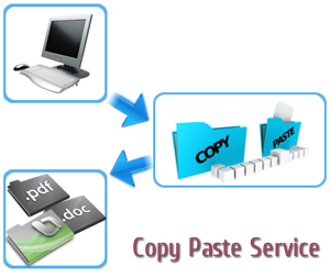 Copy Paste Services